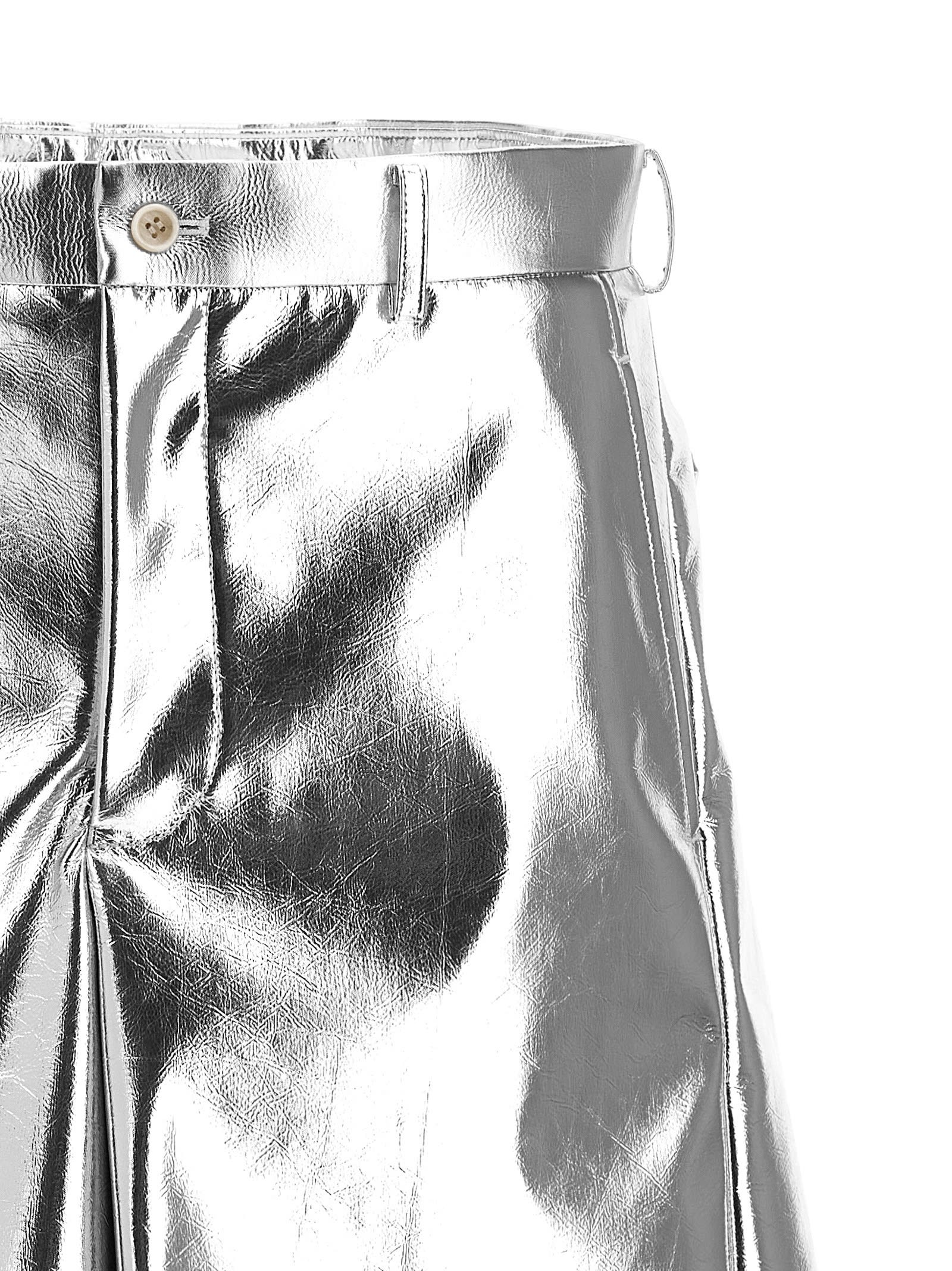 Laminated Bermuda Shorts