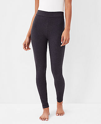 Ann Taylor Heathered Essential Leggings