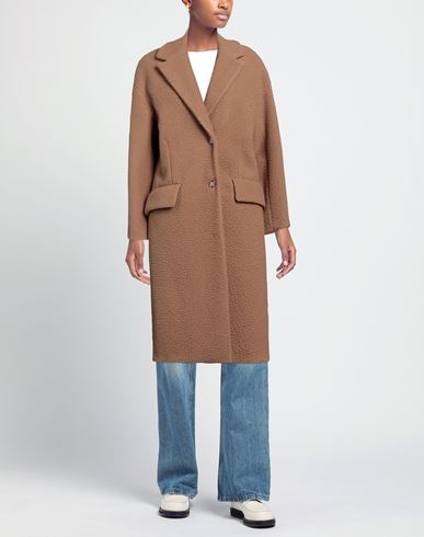 Woman Coat Camel