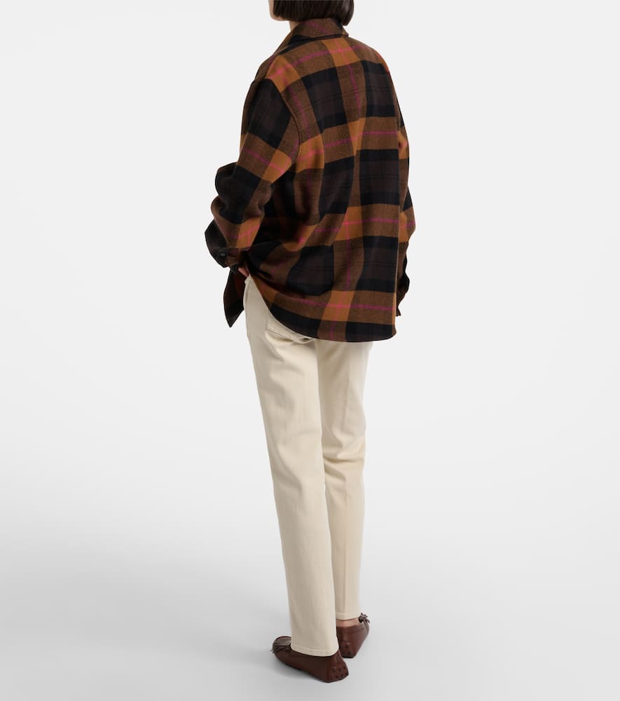 Calie Straight mid-rise straight jeans