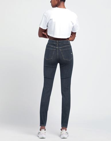 Woman Jeans Blue Size 29 Cotton, Elastane