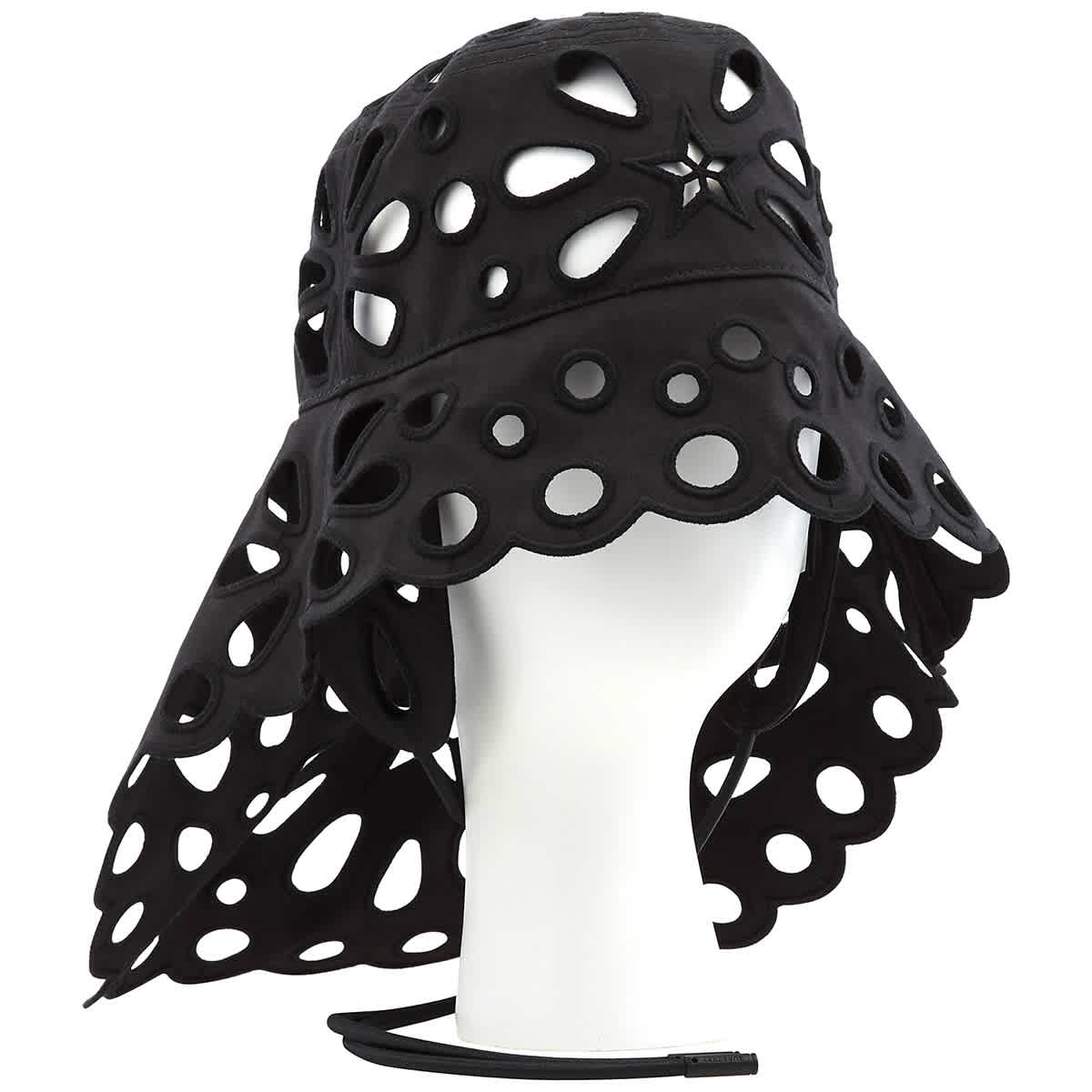 Black Fisherman Soft Bucket Hat