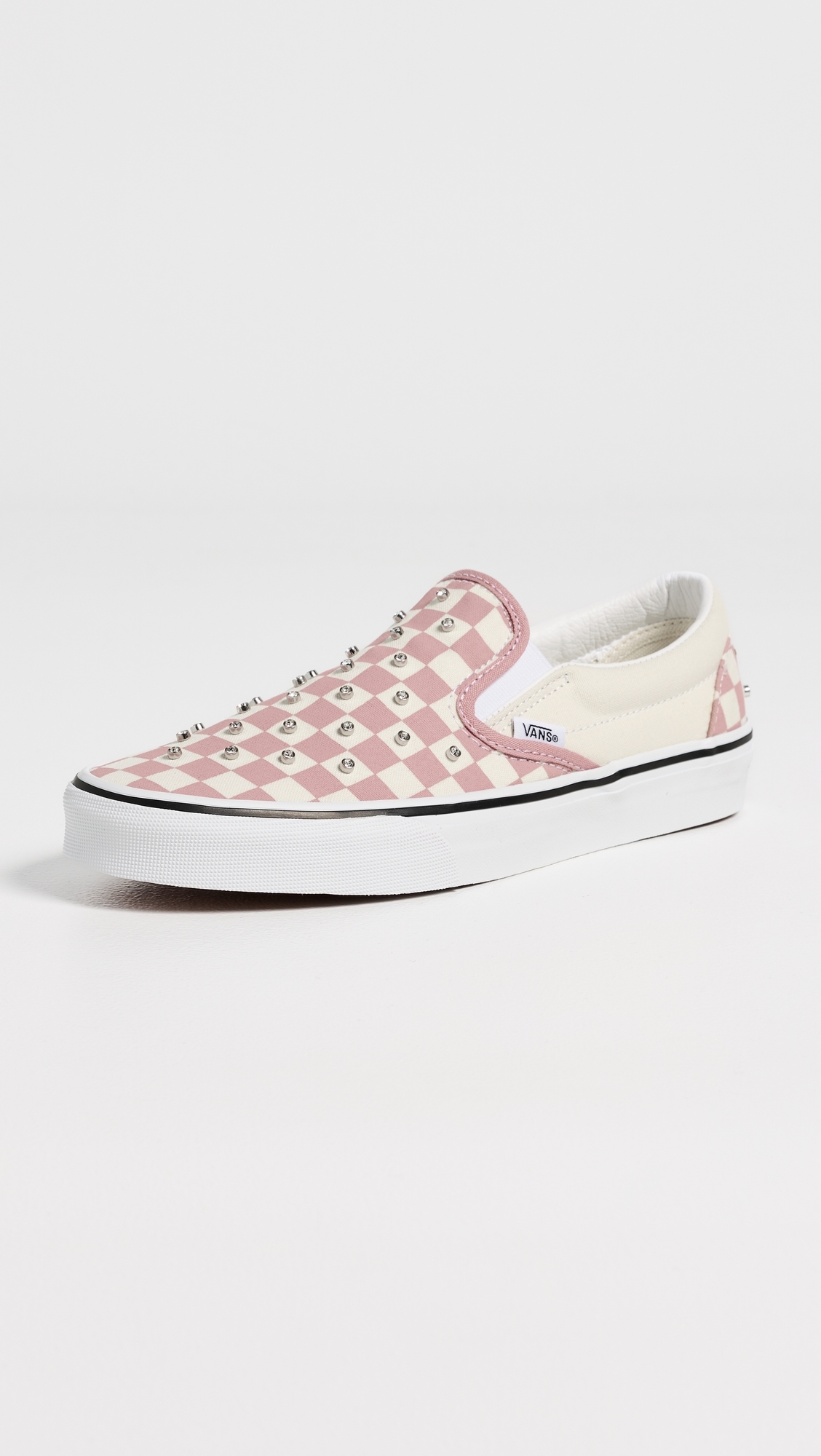Classic Slip On Shoes Rhinestone Misty Mauve W