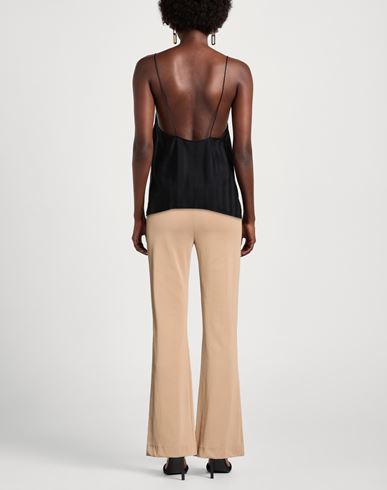 Woman Pants Camel Size 4 Polyamide, Elastane
