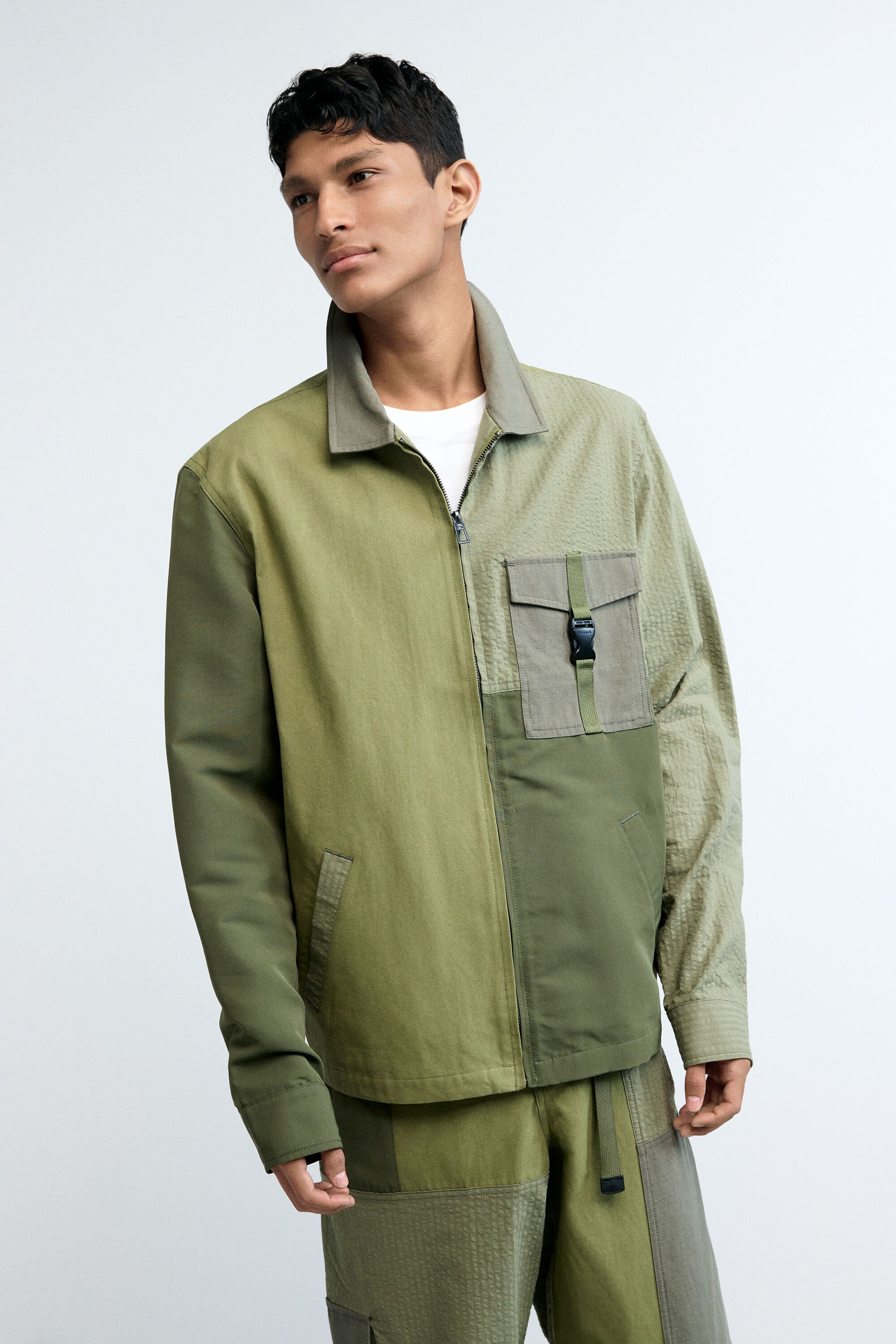 Military jacket pocket