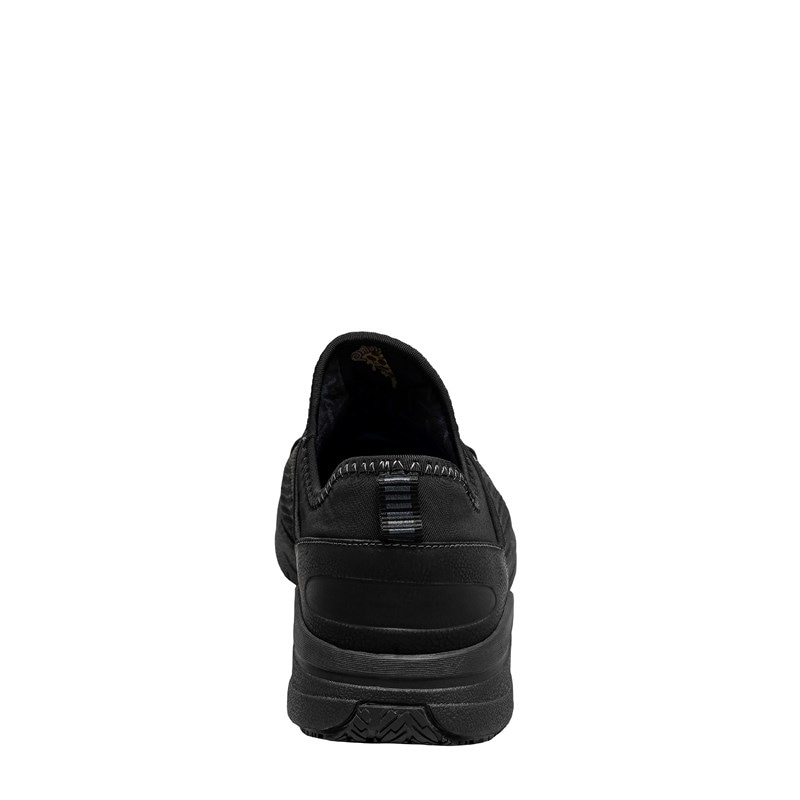 Men's Grazie Work Splash Guard Oxford Shoes (Black)