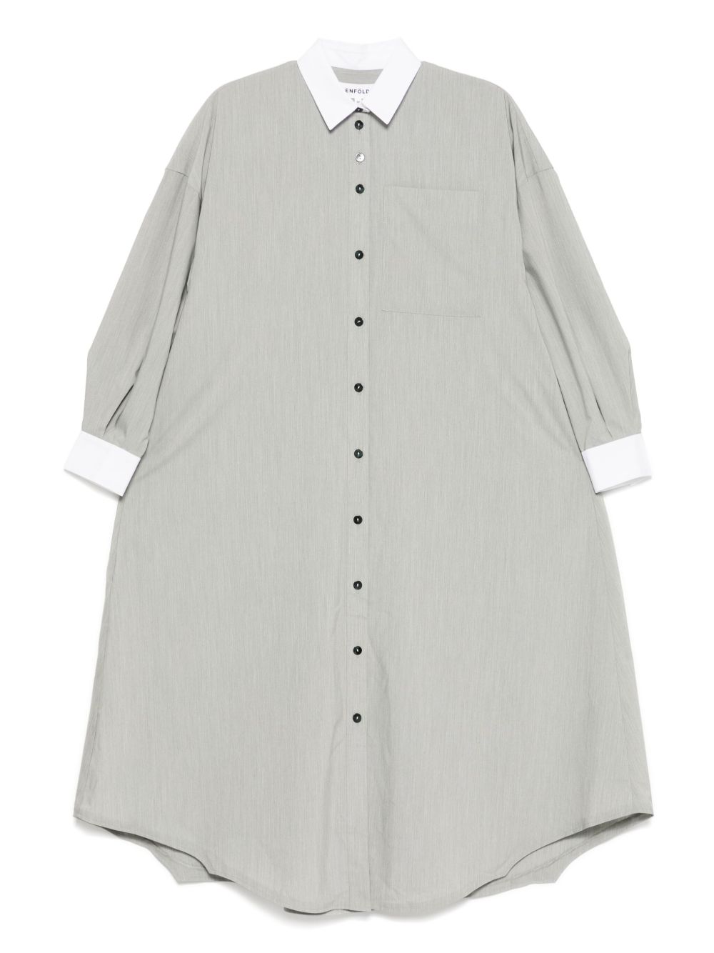 Enföld Cleric shirt dress - Grey