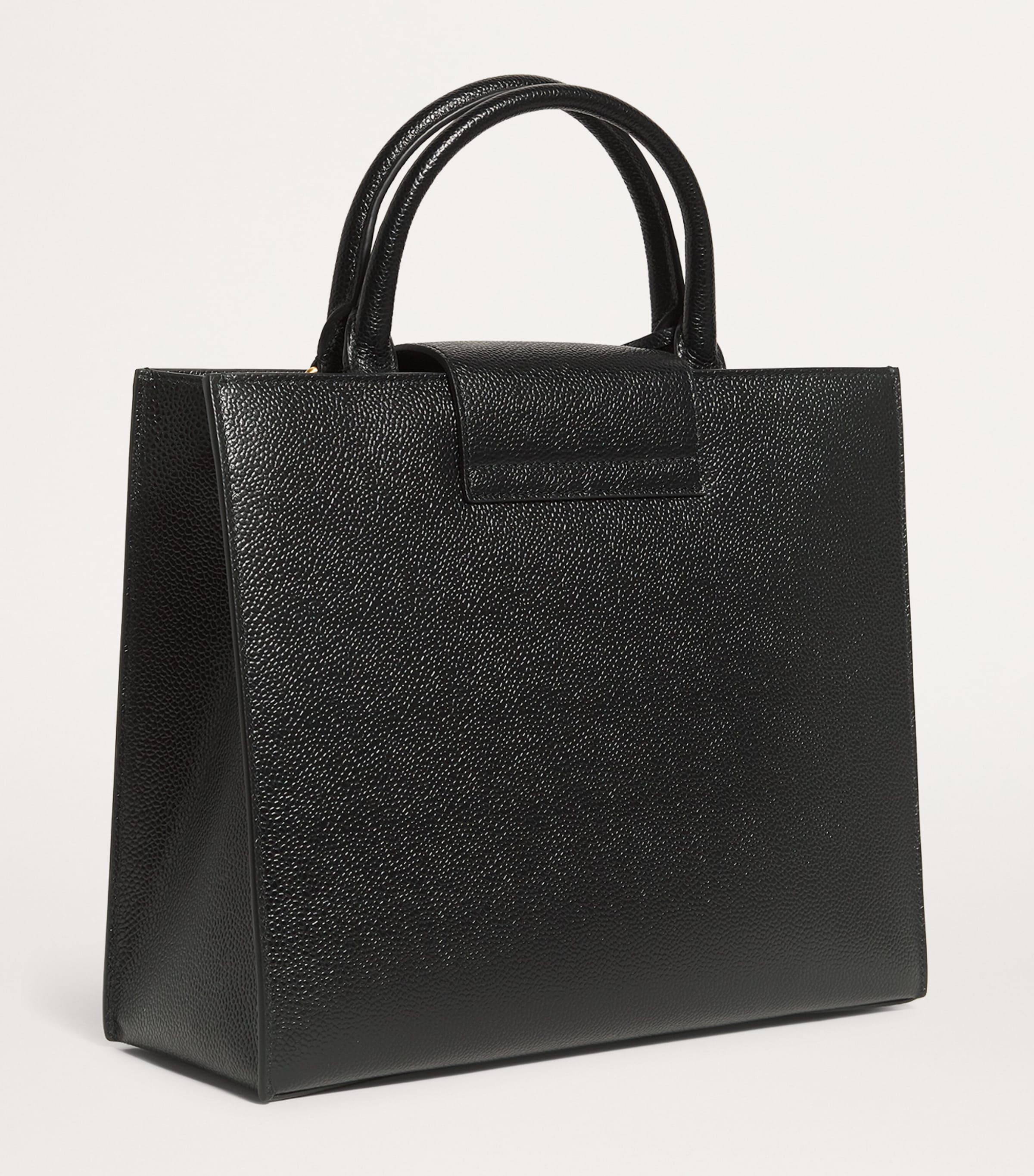 Small Leather Mr. Thom Tote Bag
