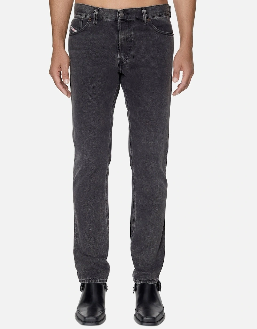 Men's Diesel D-Sark Black Washed Jeans - Size: 30/32