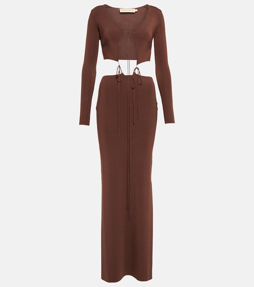 Aya Muse Lapponi knit maxi dress