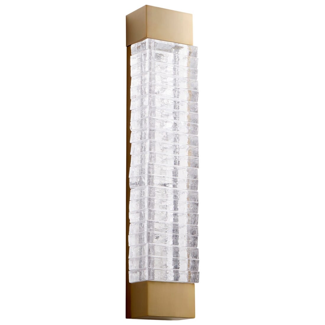 Kallick 2-Light 27" Wall Sconce in Aged Bra