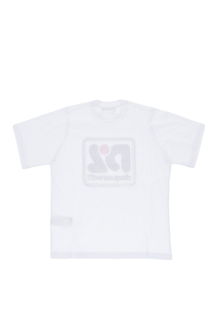 Boys White Regular T-Shirt