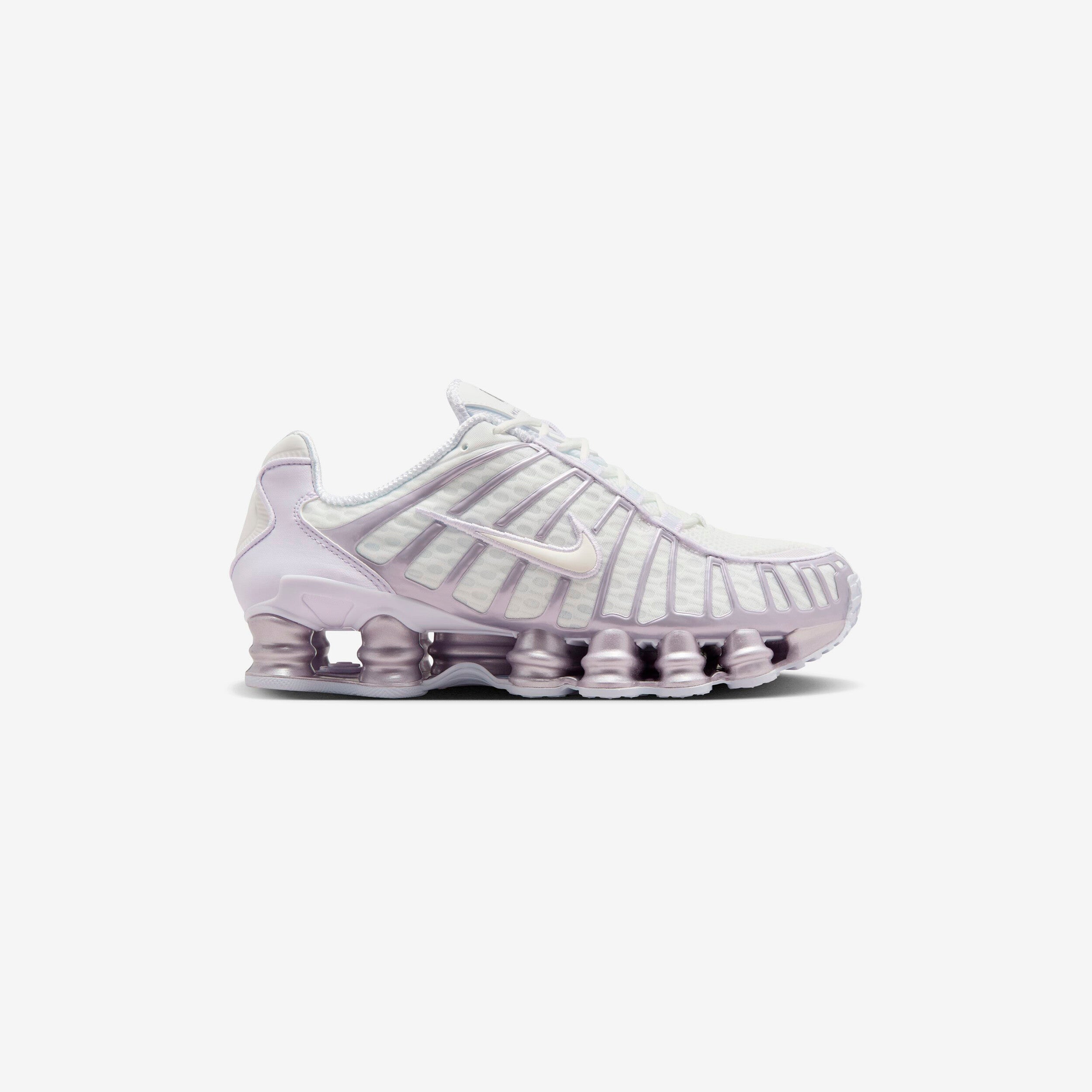 Nike Women's Shox TL - SUMMIT WHITE/SAIL-BARELY GRAPE - unisex
