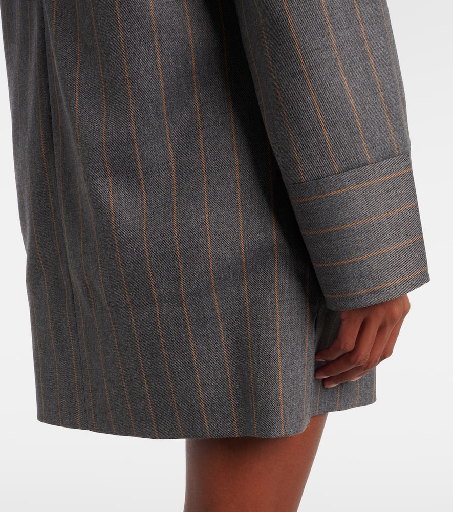 Pinstripe minidress