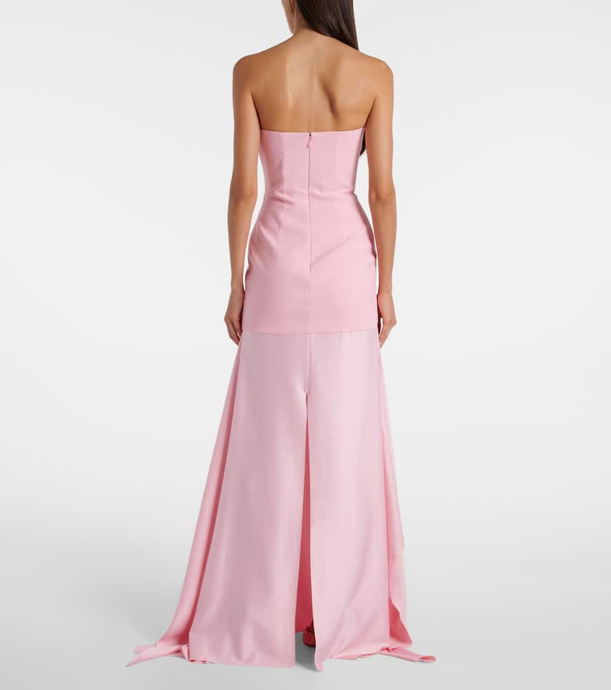 Alessandra satin gown