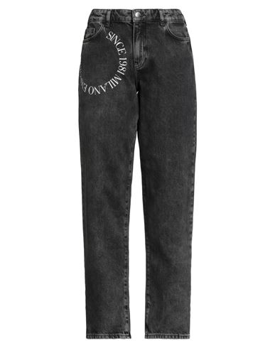 Woman Jeans Black Size 26 Cotton