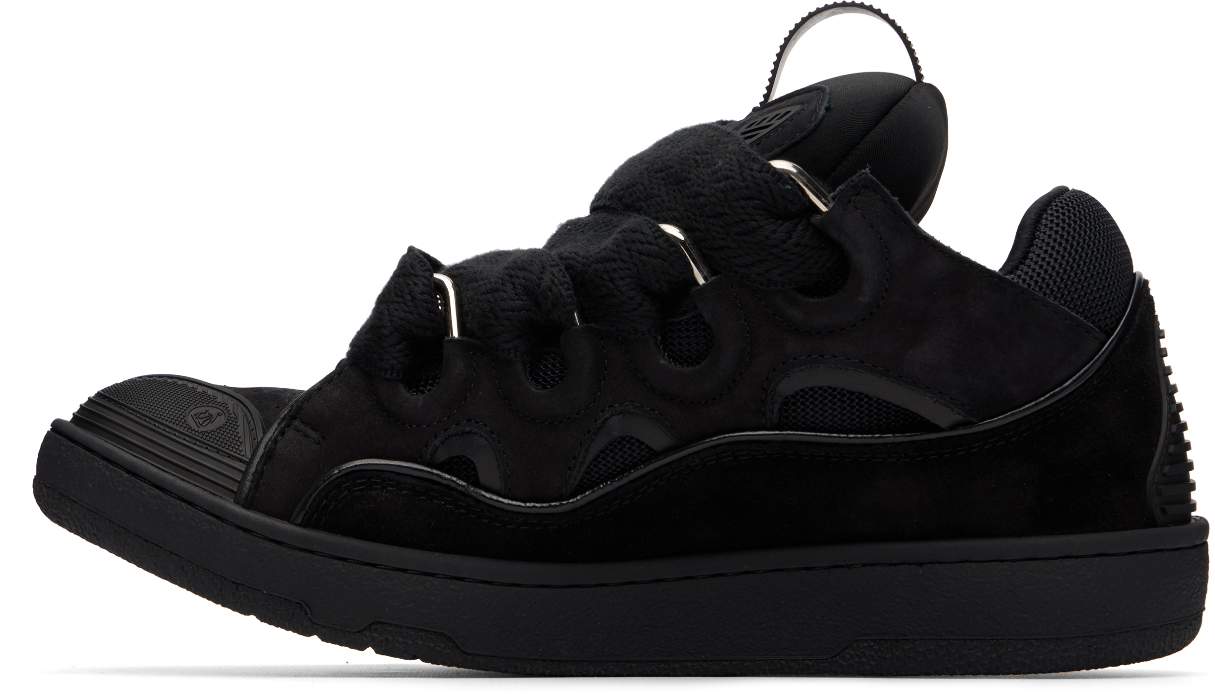 Black Curb Sneakers