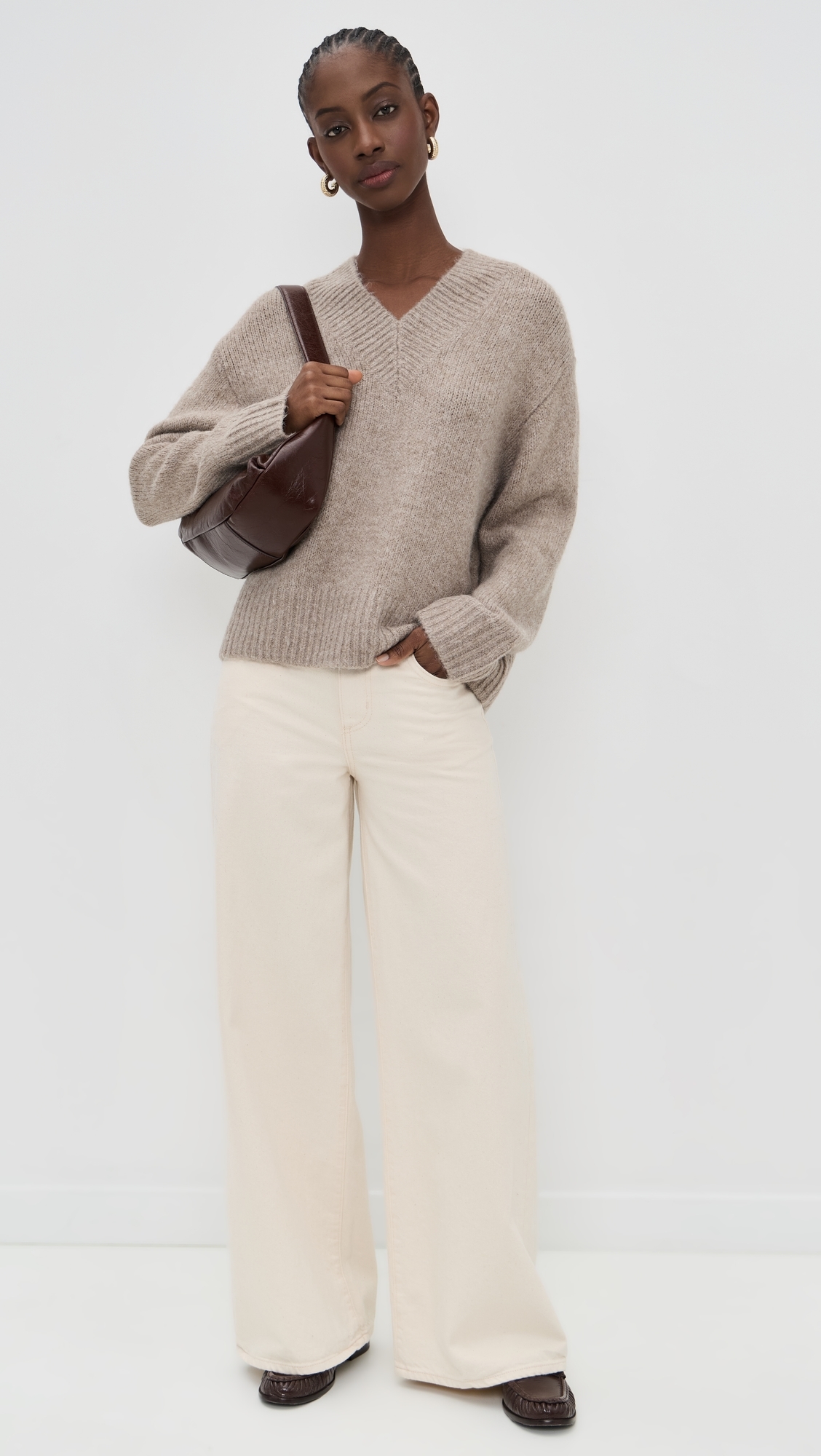 Talia Sweater Taupe
