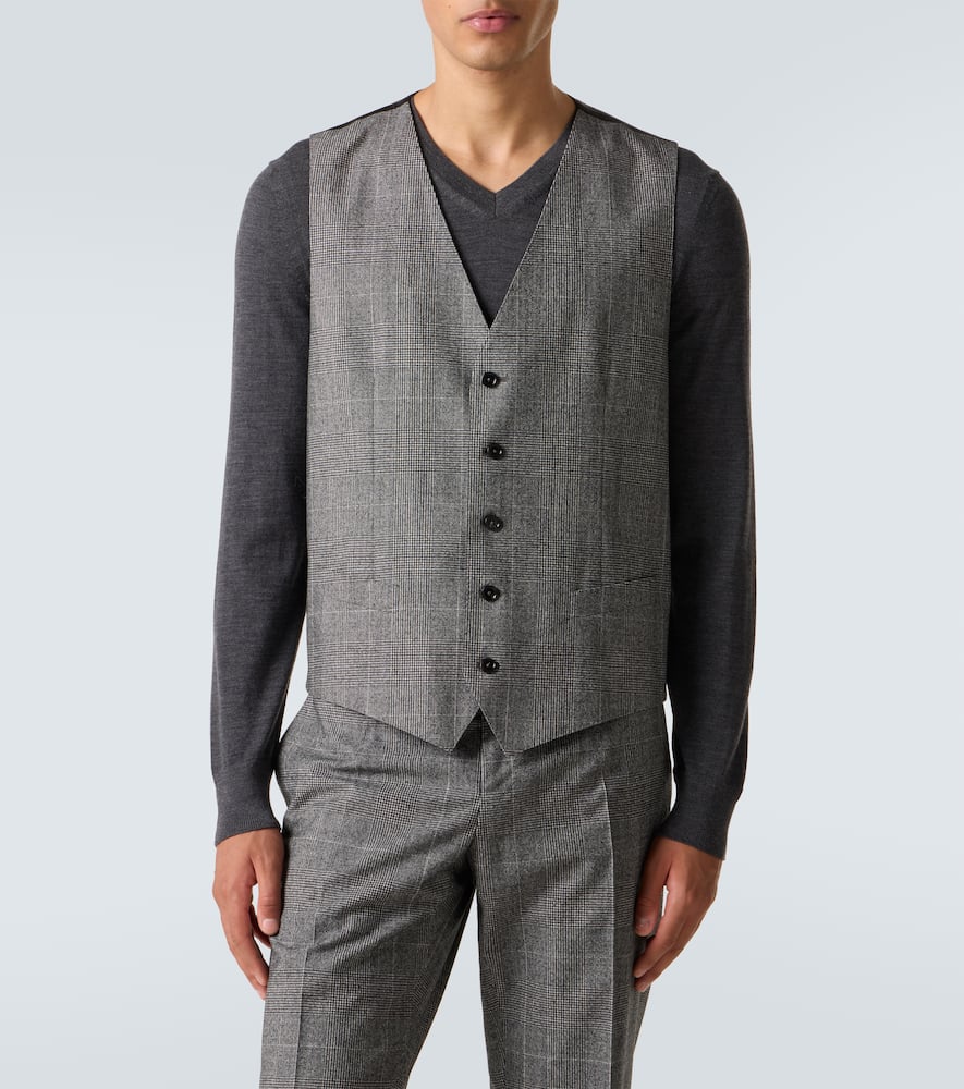 Wool-blend suit