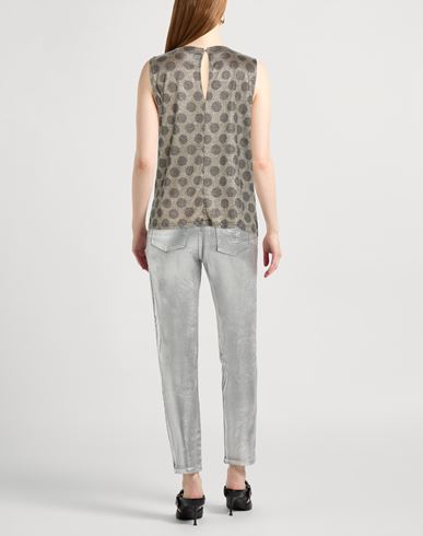 Siyu Woman Top Military green Size 4 Viscose, Polyamide, Polyester