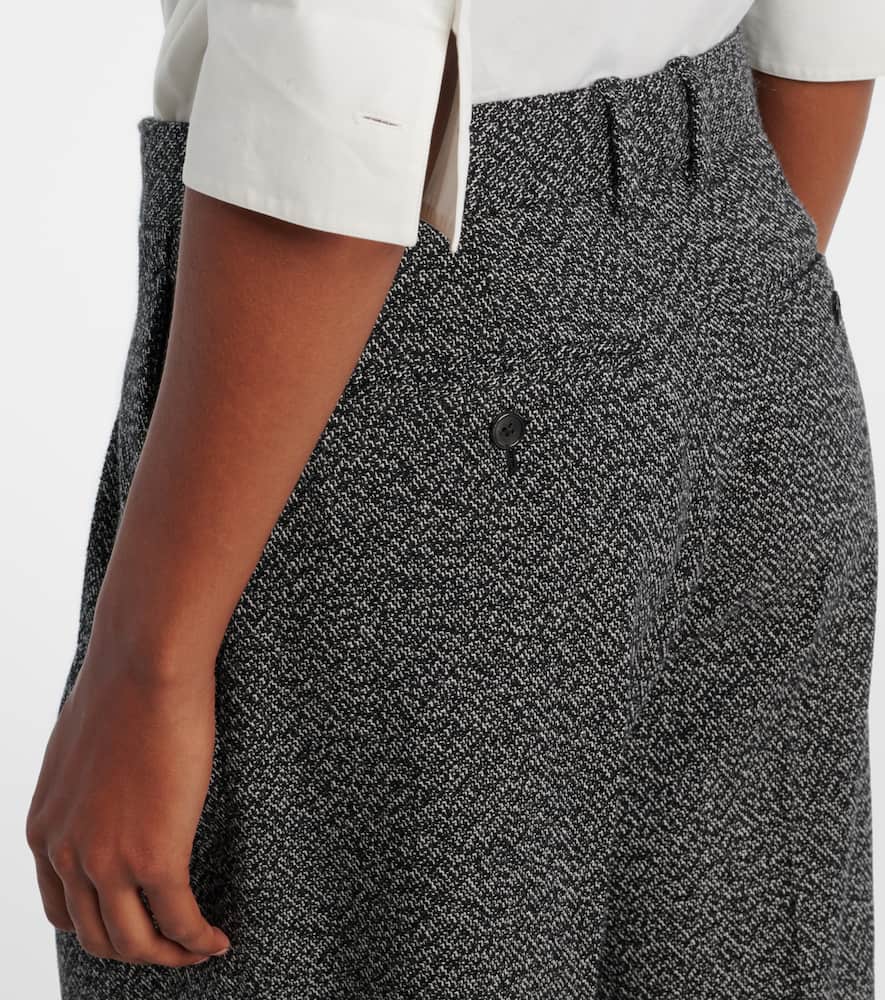Mikkela cashmere and wool straight pants