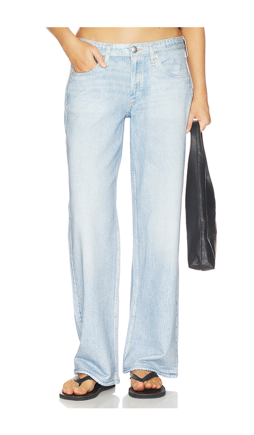 Rag & Bone Saige Miramar Terry Full Length Jeans in Blue. 24. Also , 25, 26, 27, 28, 29, 30, 31, 32