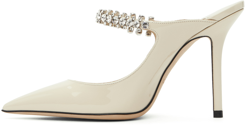 Jimmy Choo Off-White Bing 100 Heels