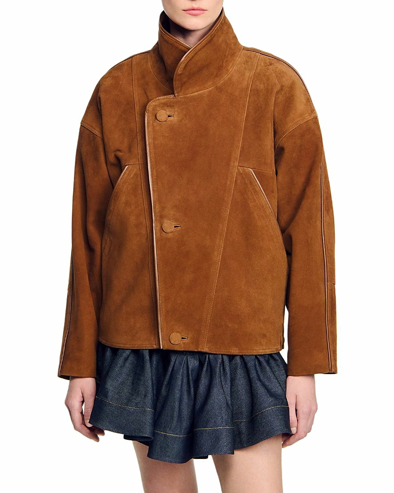 Suede jacket - Brown