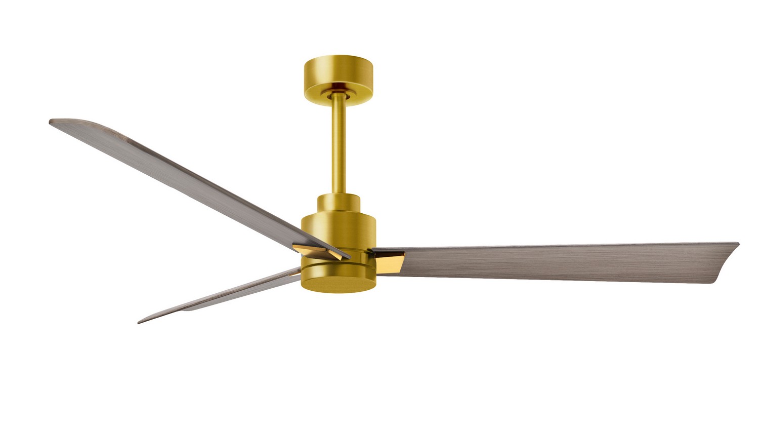 Brushed Brass 56" Ceiling Fan from the Alessandra Collection
