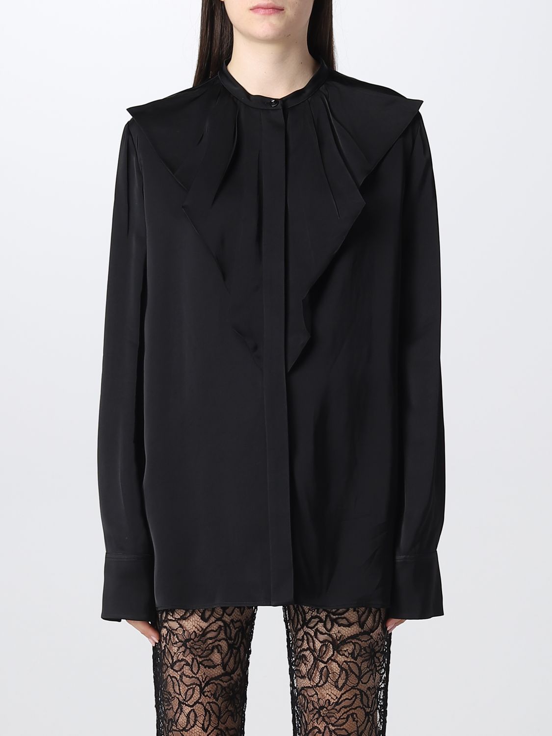 Top Woman color Black