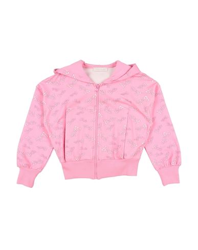 Monnalisa Barbie Kid Girl Sweatshirt Pink Size 10 Cotton, Elastane