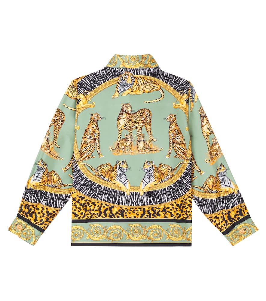 Wild Cats silk shirt