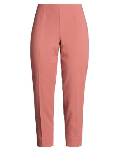 Woman Pants Antique rose Size 8 Cotton, Elastane