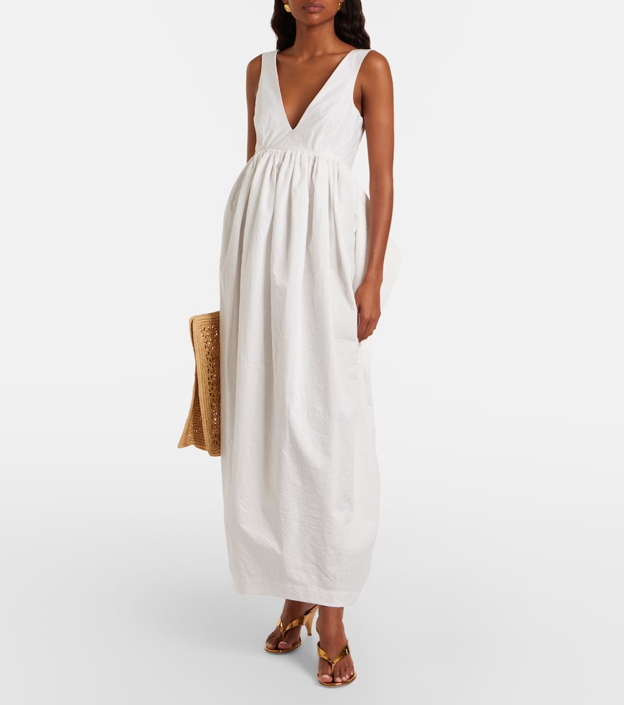 Róhe Cotton-blend maxi dress