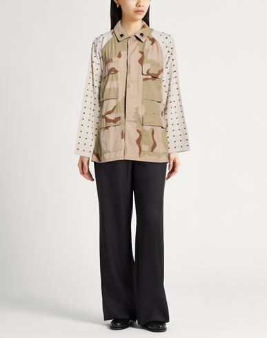 Woman Shirt Sand Size L Cotton