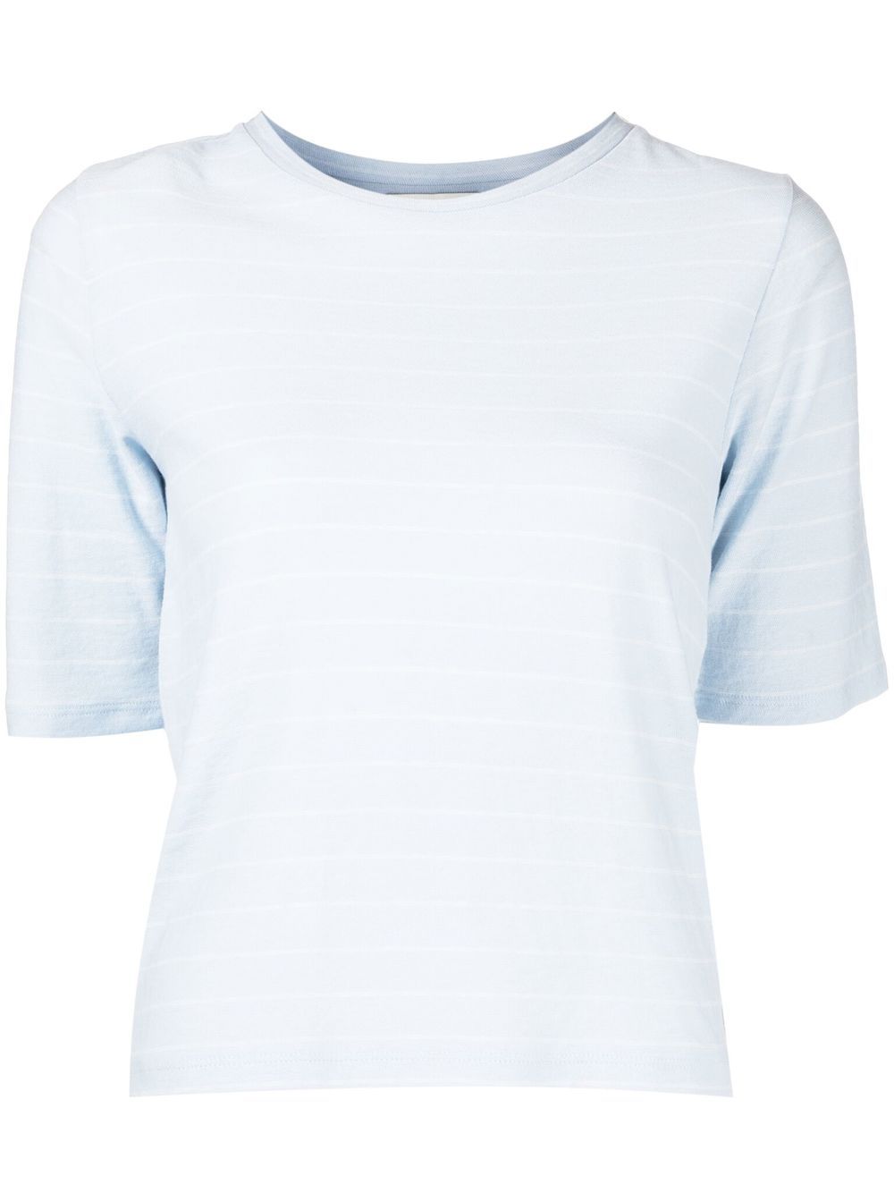 Striped short-sleeve T-shirt - Blue