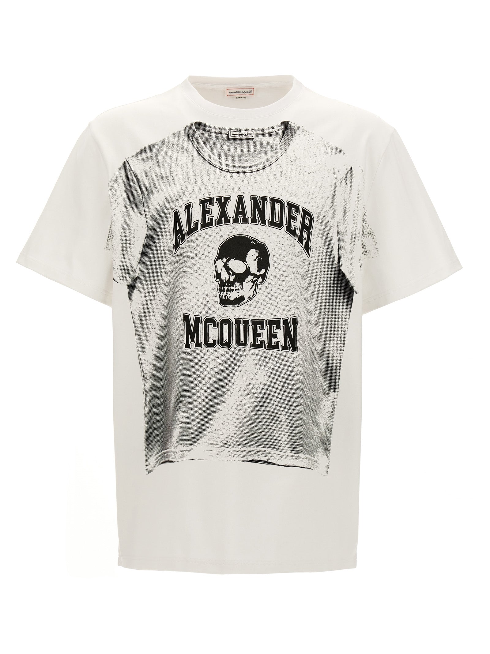 Logo-Print Cotton T-Shirt — White