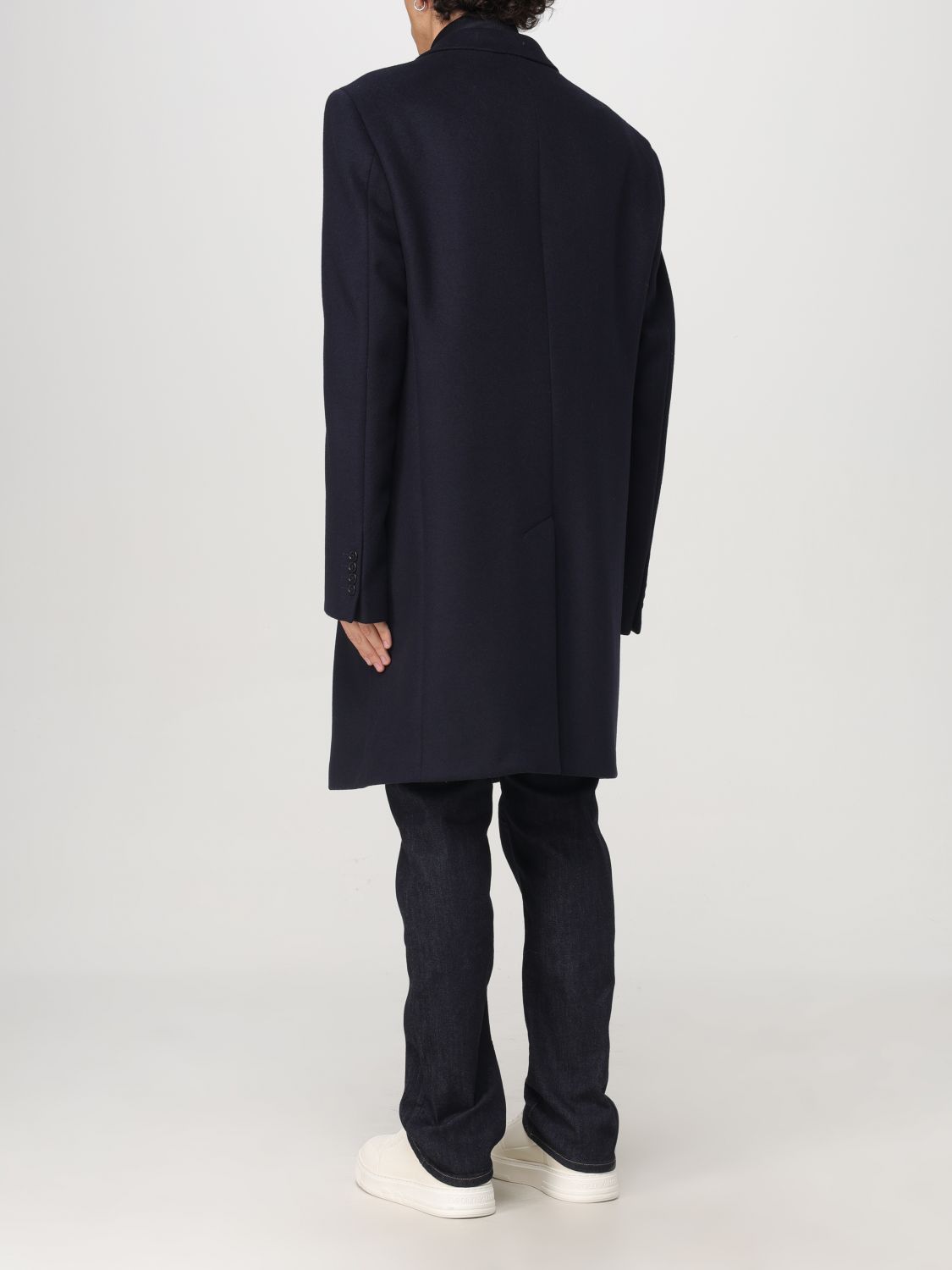 Single-breasted coat - Black