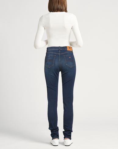 Woman Jeans Blue Size 30 Cotton, Lyocell, Elastomultiester, Elastane