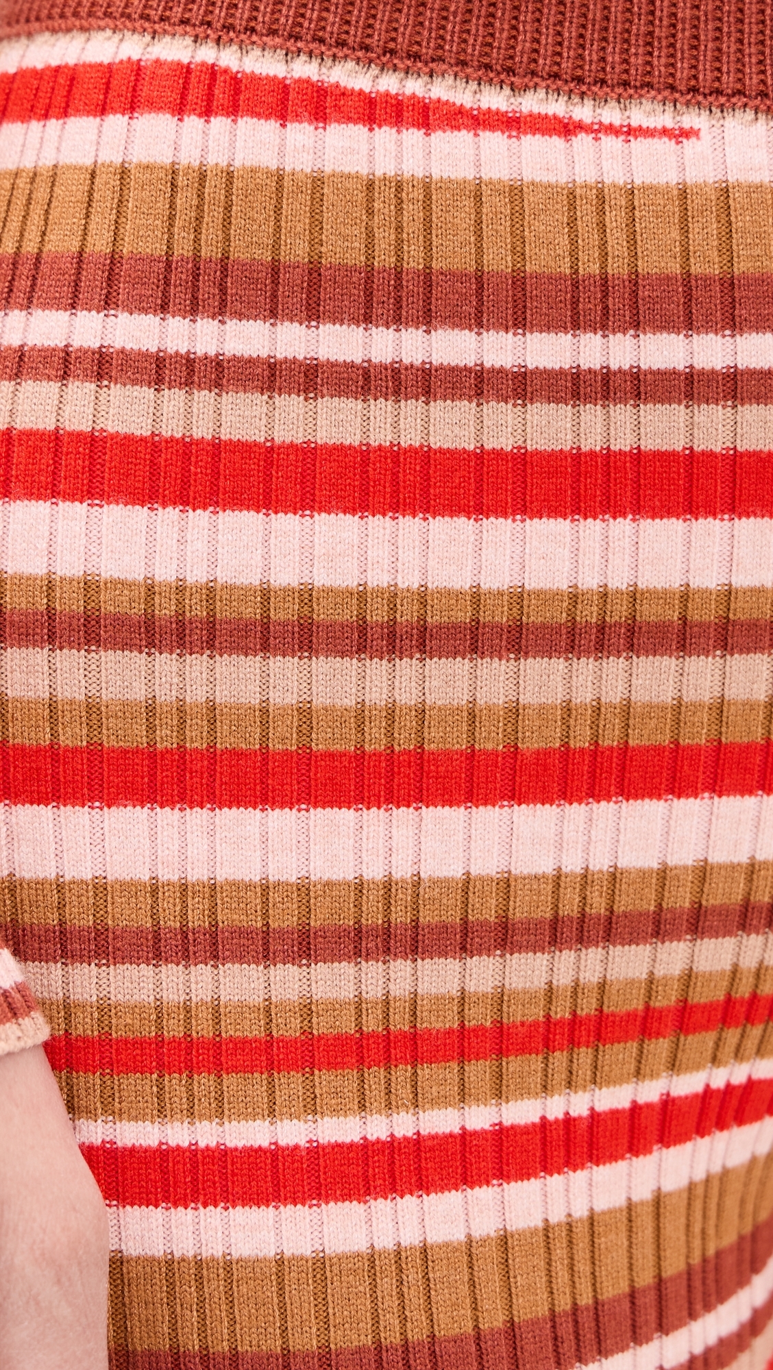 Ann Pants Bayadere Rib Stripes S