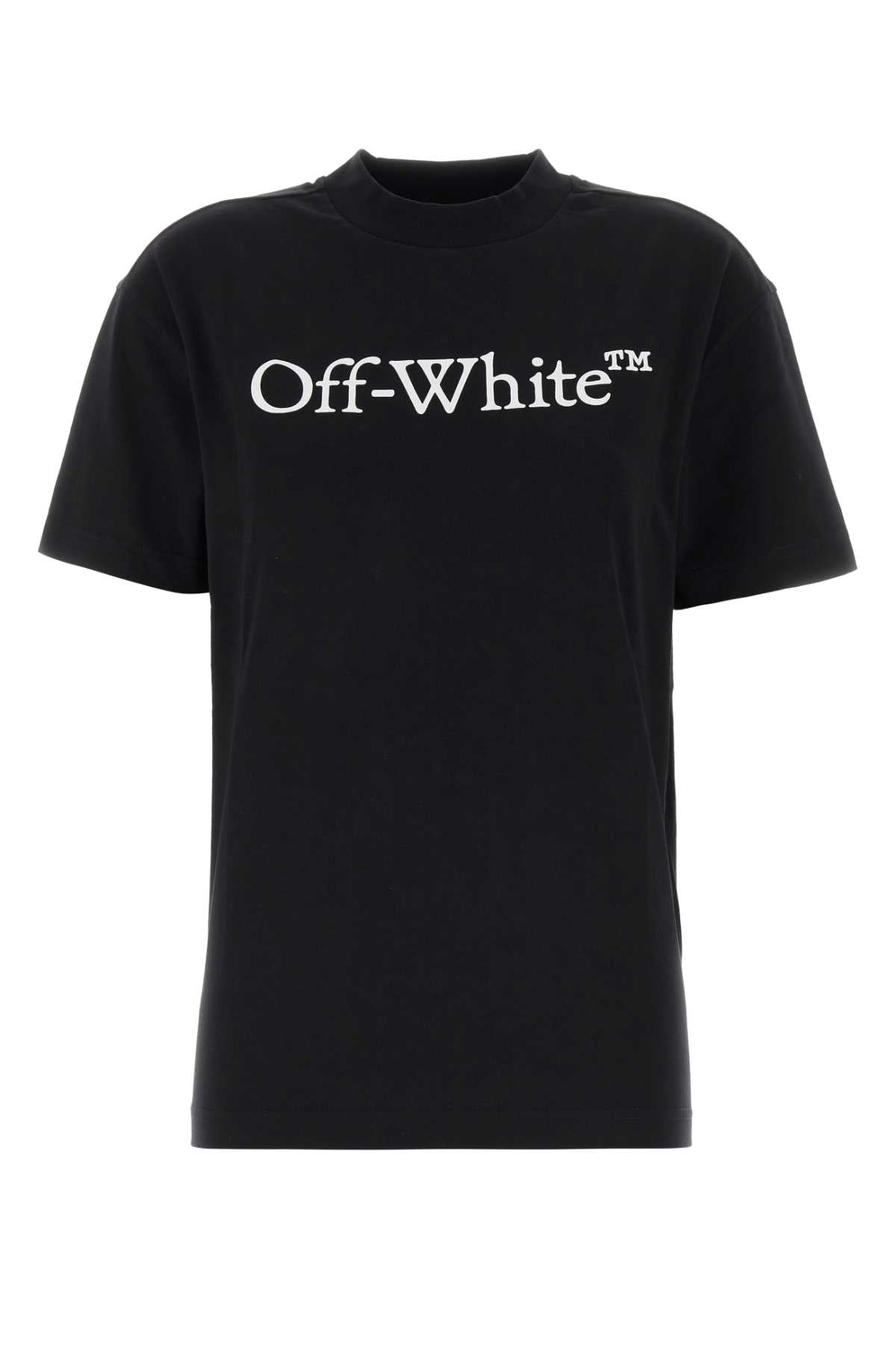 Logo-Printed Cotton T-Shirt — Black