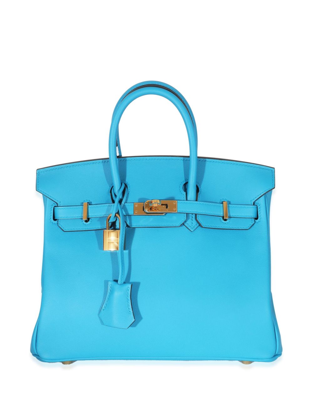 2016 pre-owned Birkin 25 handbag - Blue