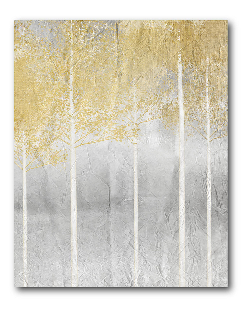 Wall Decor Golden Trees