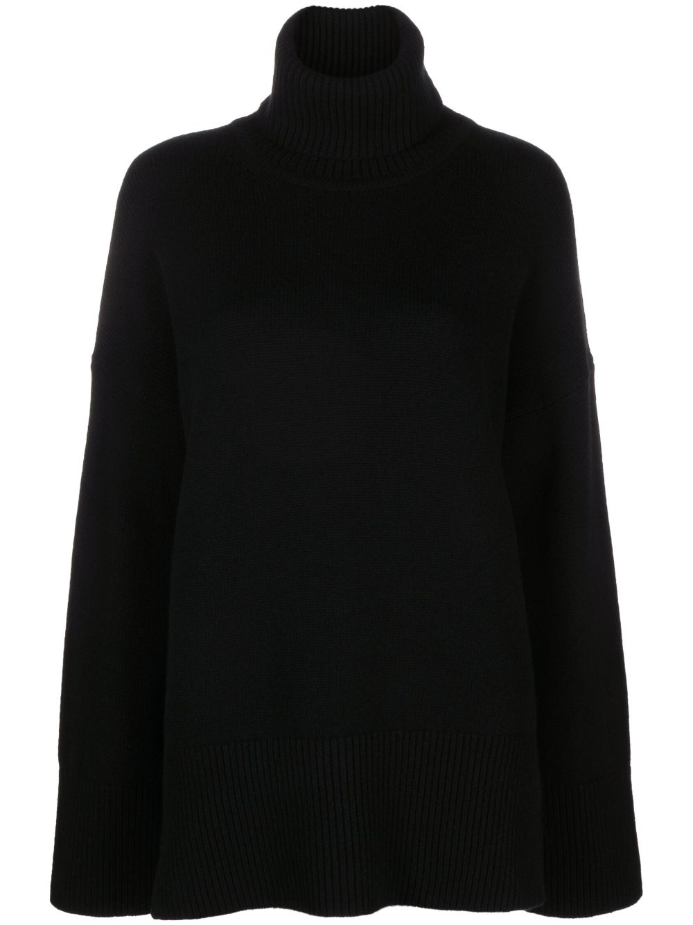 Copal roll-neck jumper - Black