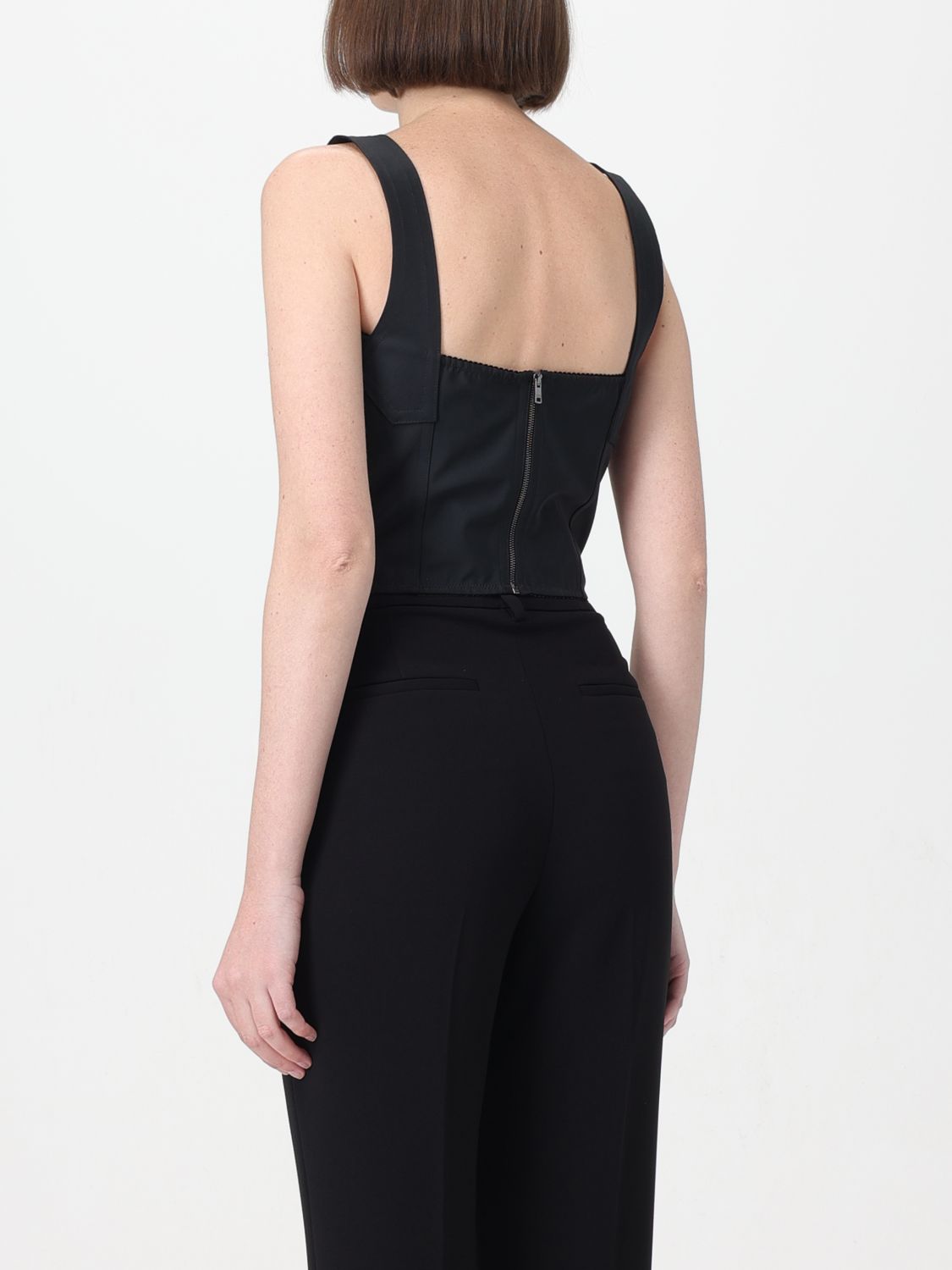 Top Woman color Black