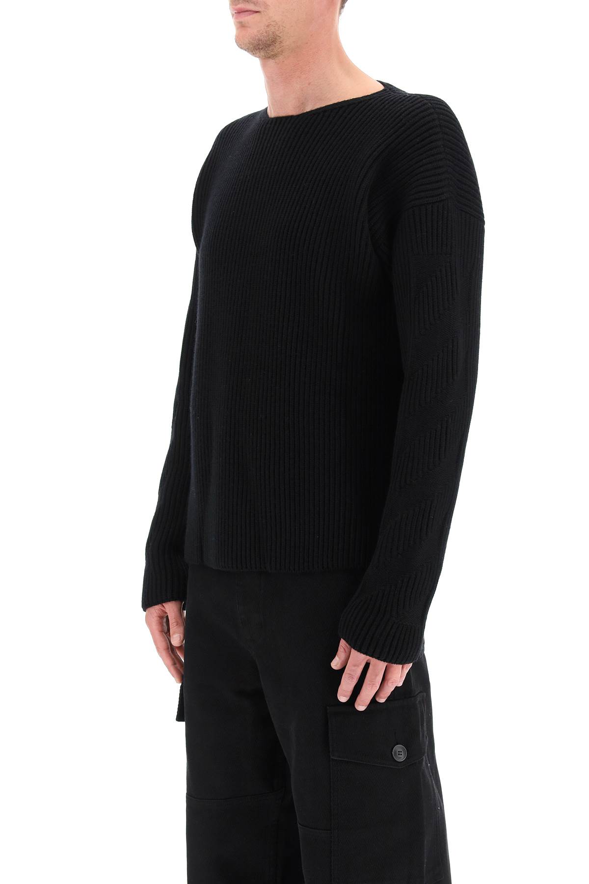 Slick Diag Sweater