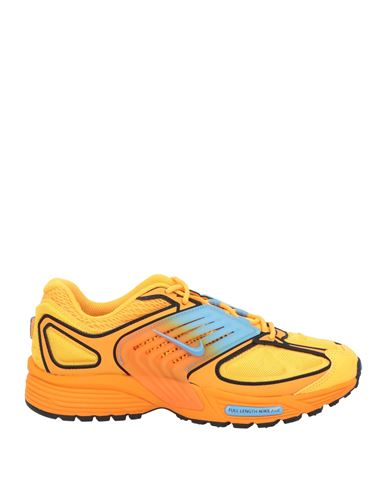 Man Sneakers Orange Size 4.5 Textile fibers, Synthetisches Material