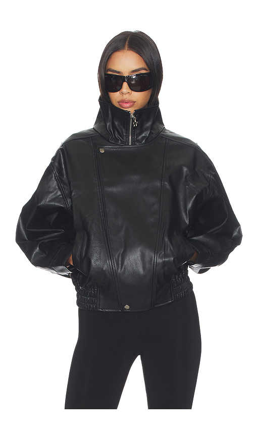 Lisa Says Gah Frankle Jacket in Black. S. Also in XS, M