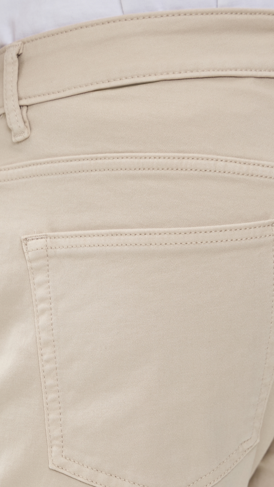 AMS Slim Twill Pants Beige Stone