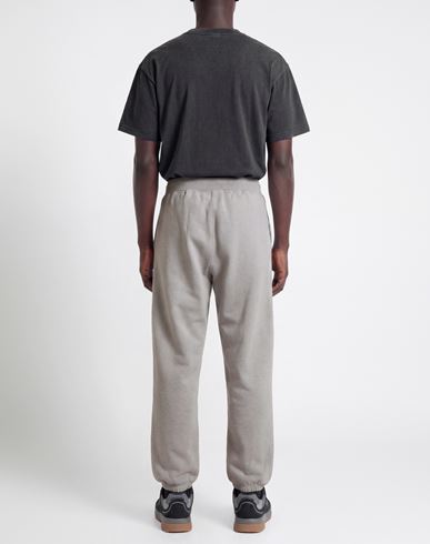 Man Pants Light grey Size L Cotton